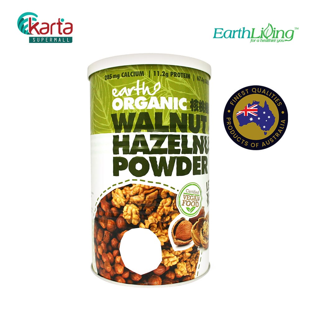 Earth Organic Walnut Hazelnut Powder 500g From Australia Karta