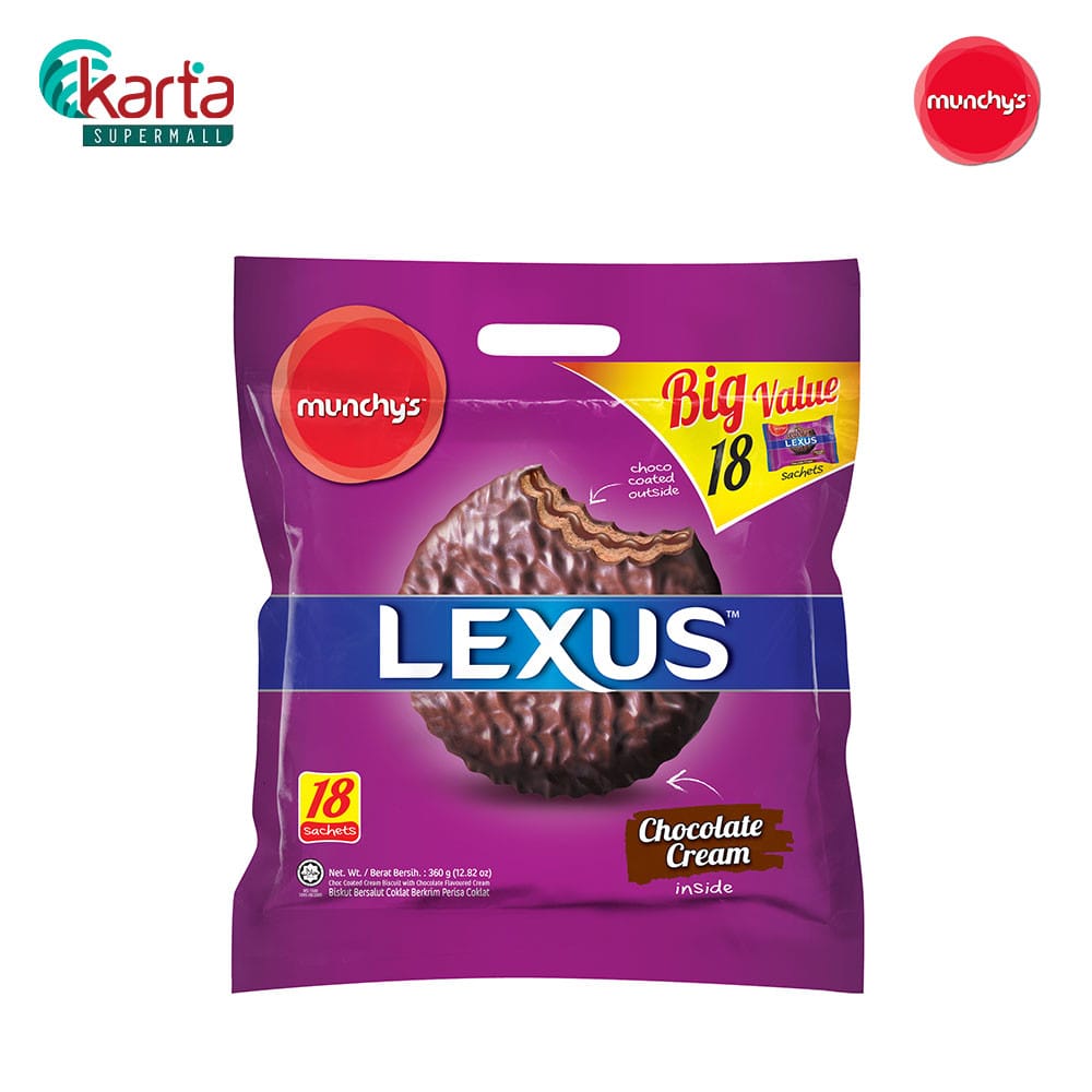 Lexus Choco Coated Cream Biscuits G Karta Supermall