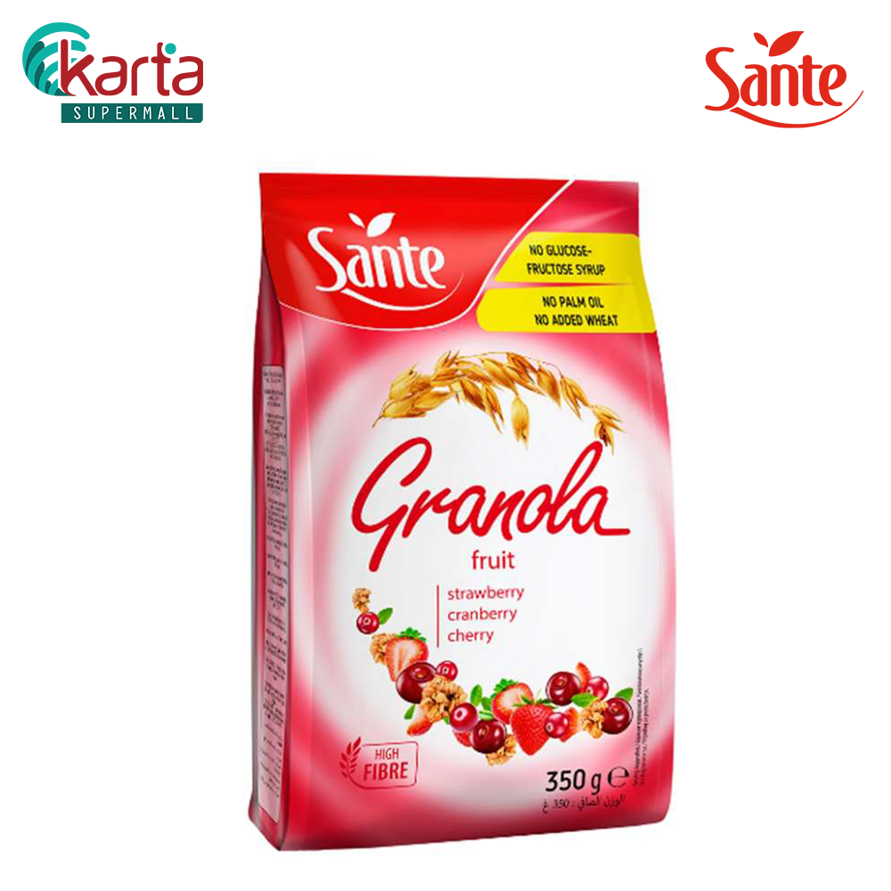 Sante Granola With Fruits G Karta Supermall