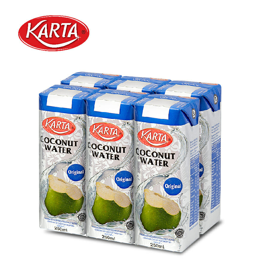 KARTA Coconut Water 250ml x 6 units Karta Supermall