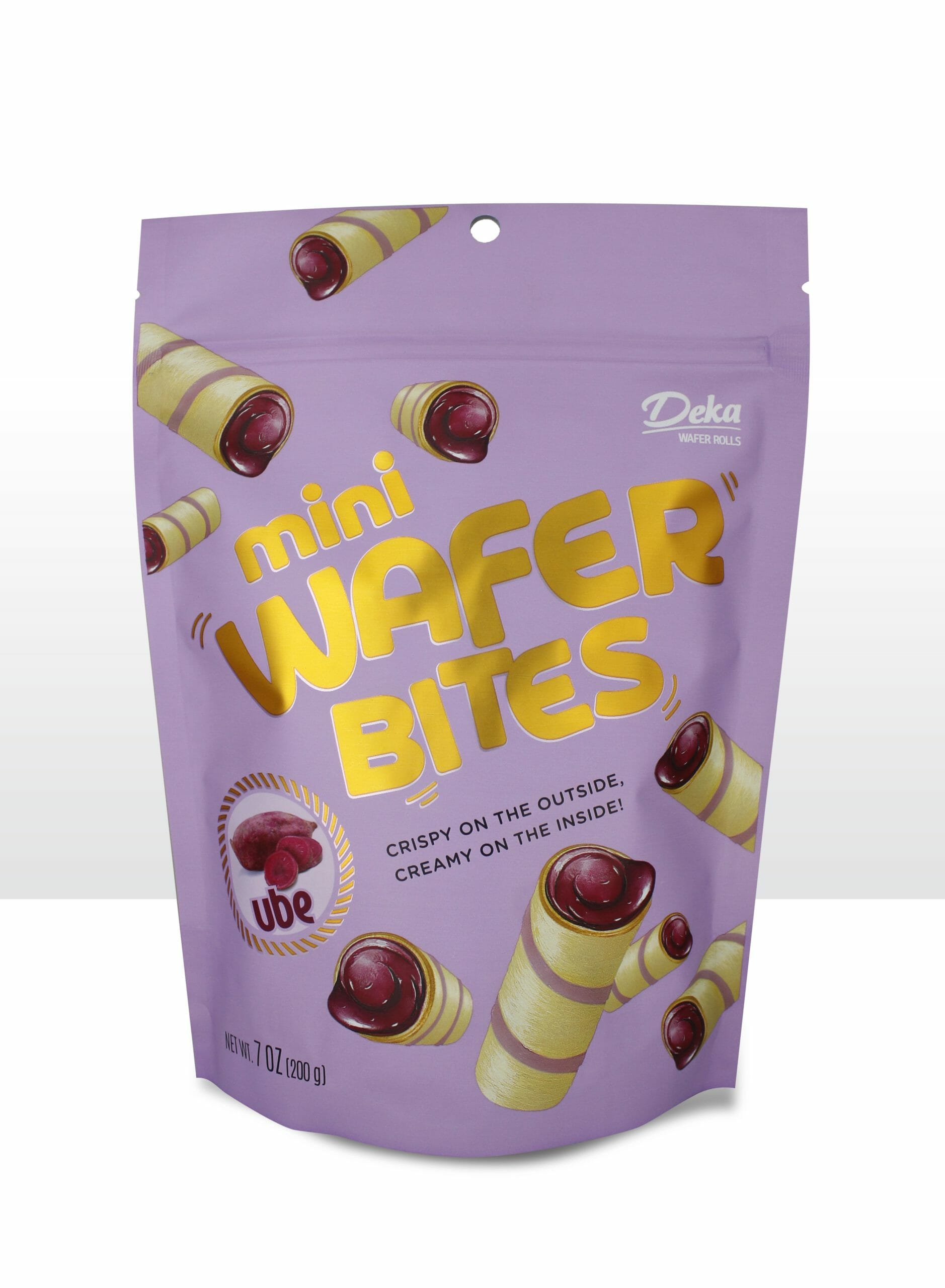 Deka Mini Wafer Bites Ube 180g Karta Supermall
