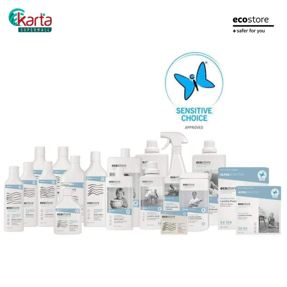 EcoStore Ultra Sensitive Laundry Soaker & Stain Remover 1kg Karta