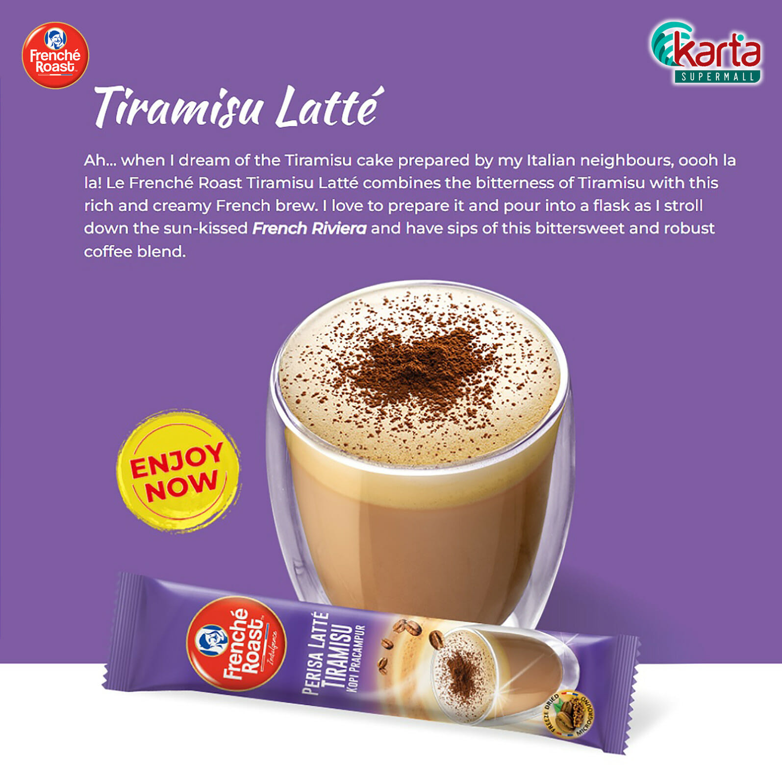 Experience Café Quality at Home with Frenché Roast Tiramisu Latte ...