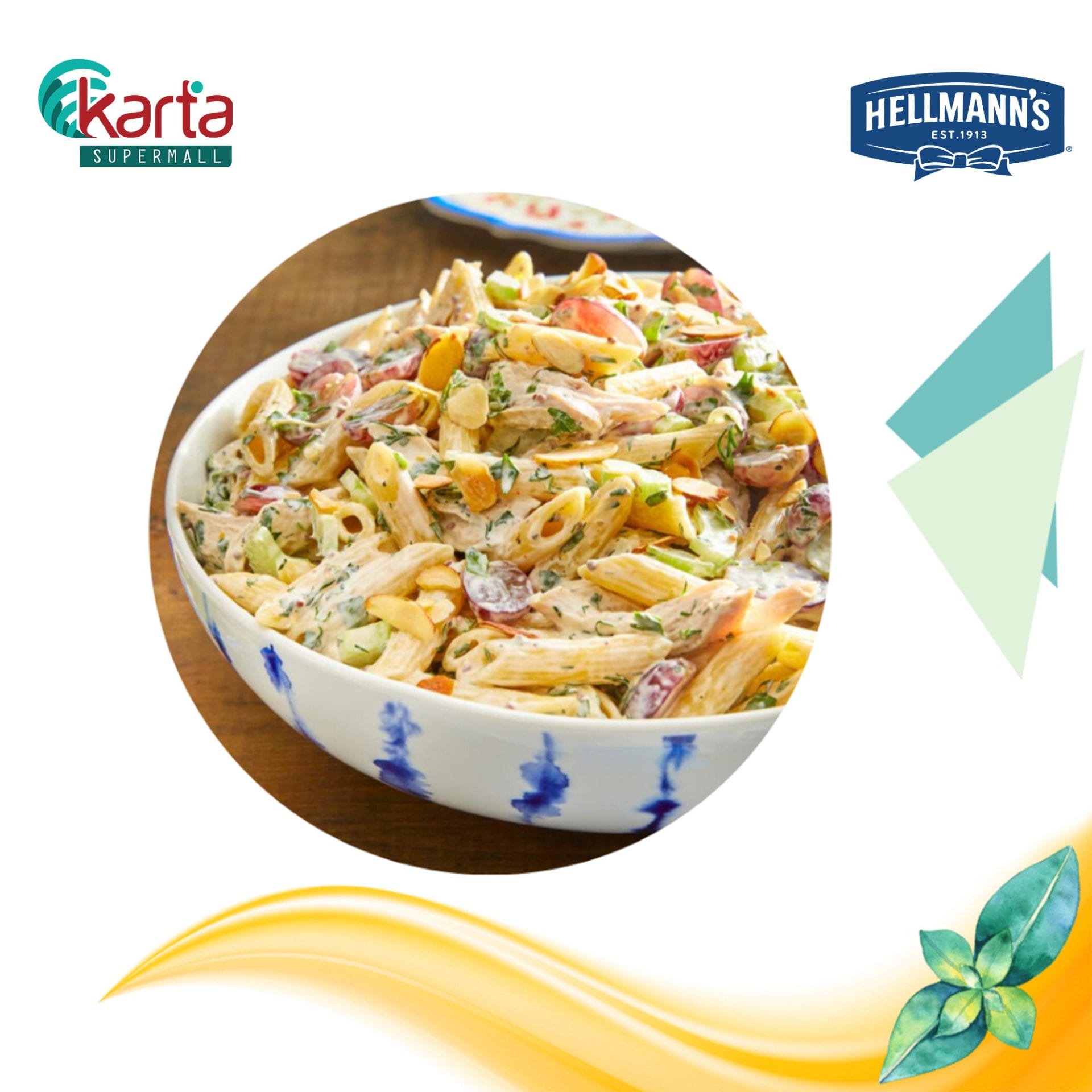 Hellmann's Salad Dressing Smoky Caesar (210ml) Karta Supermall