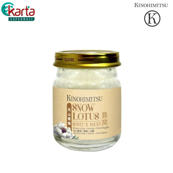 Kinohimitsu Bird's Nest with Snow Lotus & Honey (75g x 6s) Karta