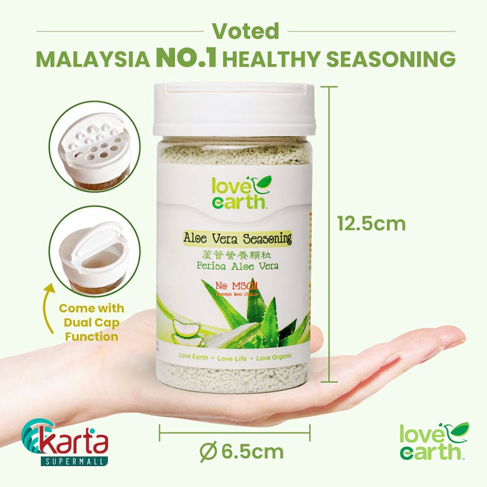 Love Earth Aloe Vera Seasoning Powder 150g Karta Supermall