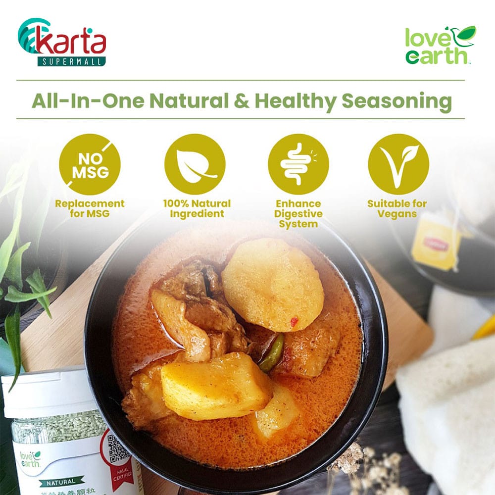 Love Earth Aloe Vera Seasoning Powder 150g Karta Supermall