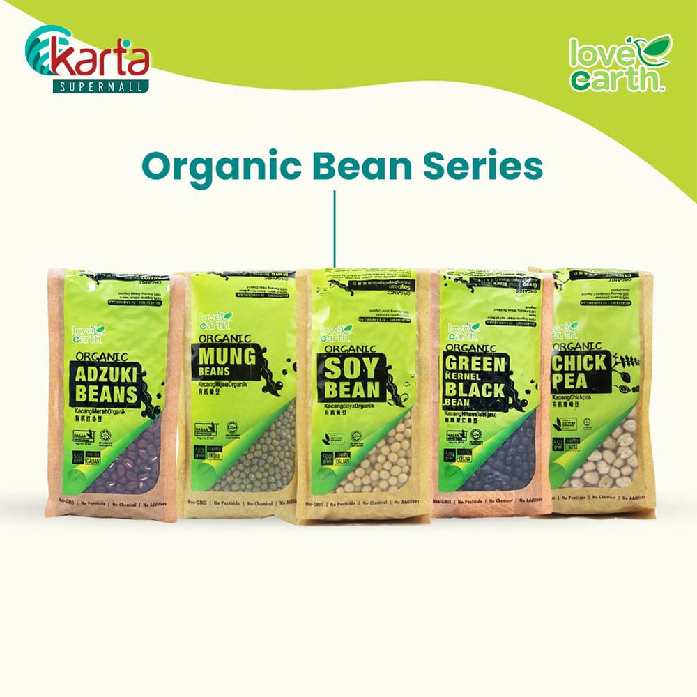 Love Earth Organic Soybean 500g Karta Supermall