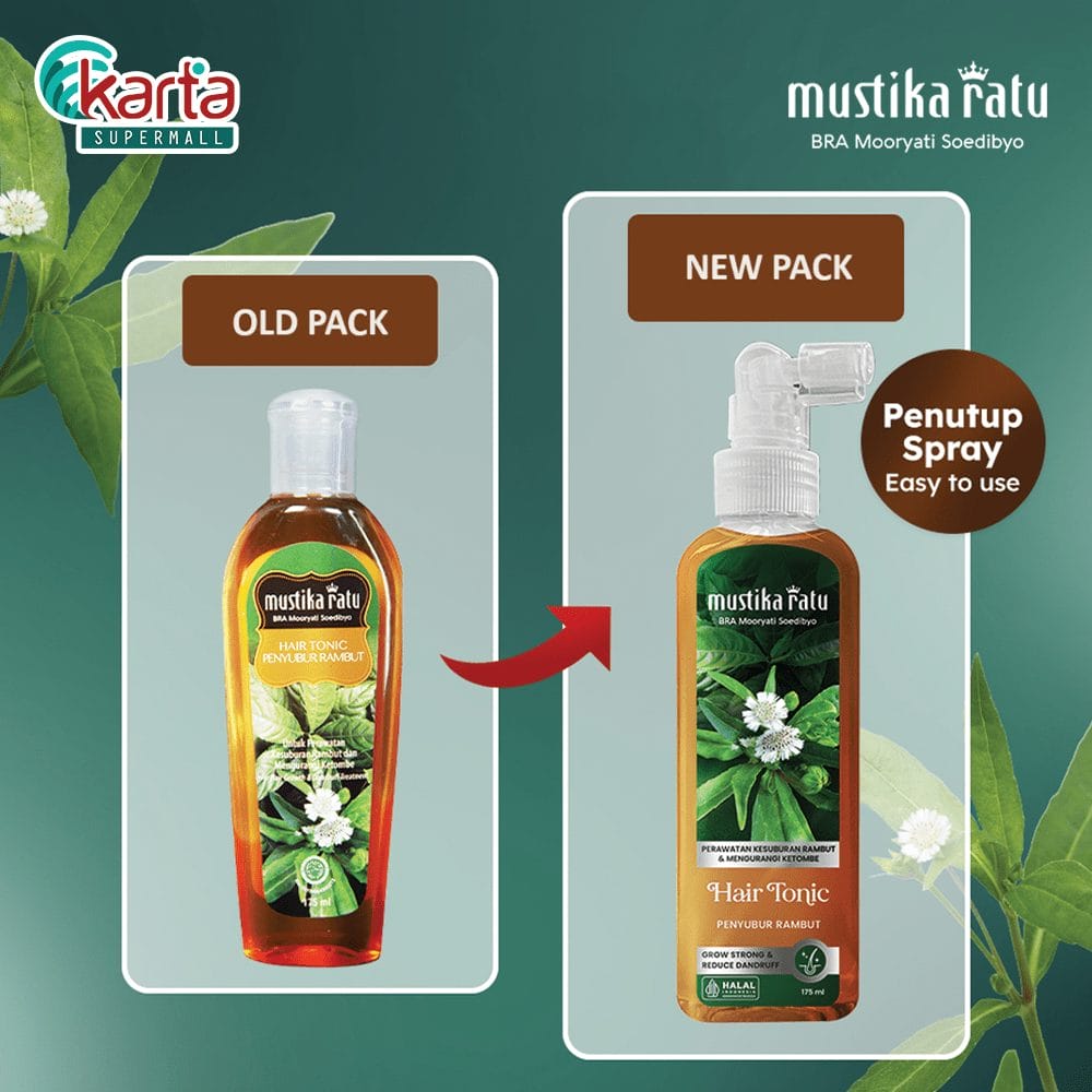 Mustika Ratu Ramuan Penyubur Rambut 175ML - Karta Supermall