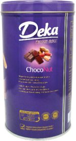 Deka Wafer Rolls ChocoNut 330g can