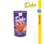 Deka Wafer Rolls ChocoNut 330g can
