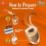 Frenche Roast Indulgence Salted Caramel Latte 23g x 16s Pack