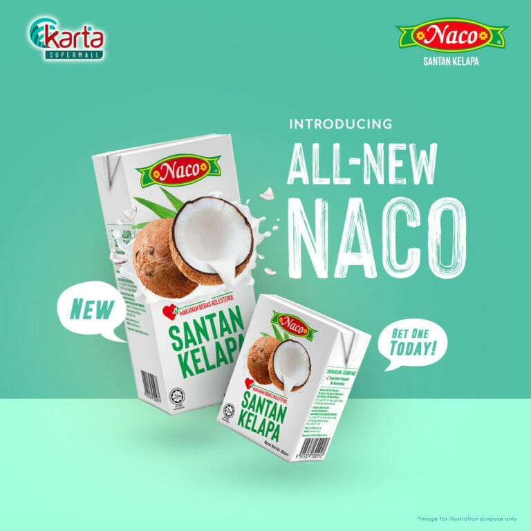 Coconut milk karta supermall