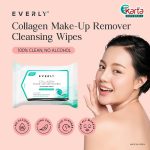 Everly Collagen Make-up Remover Cleansing Wipes 20pcs