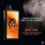 BAD LAB CAVEMAN 3-in-1 Hair, Face & Body Cleaner (Classic) 400ml