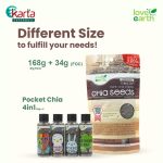 Love Earth Organic Chia Seeds 168g