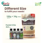 Love Earth Organic Pocket Chia Seeds 4-in-1 Pack (28g x 4)