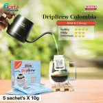 Mister Coffee DripBrew Premium Quality Colombia Drip Coffee (5 sachets x 10g)