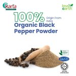 Love Earth Organic Black Pepper Powder 60g