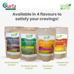 Love Earth Black Sesame Crackers 120g