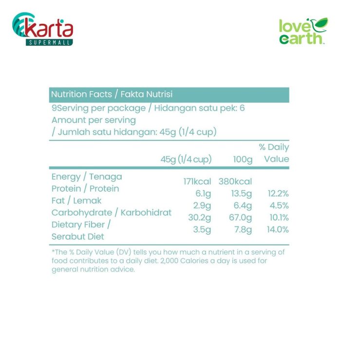 Love Earth Organic Quinoa 500g