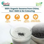 Love Earth Organic Black Sesame Seeds 200g