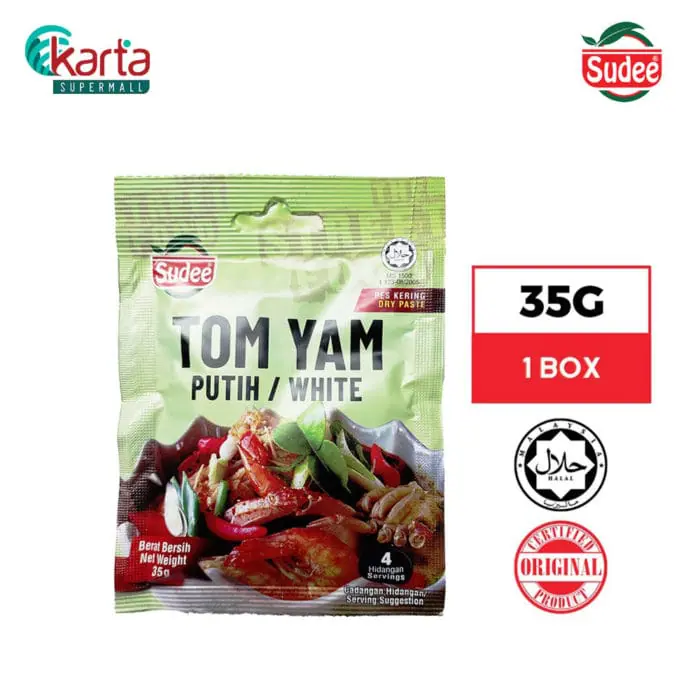 Sudee White Tom Yam Paste 35g - Karta Supermall