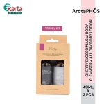 ArctaPHOS Cherry blossom Acai Body Cleanser & All Day Body Lotion Travel Set (40ml x 2pcs)