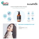 ArctaPHOS Lemon Grape Fruit Body Cleanser & All Day Body Lotion Travel Set (40ml x 2pcs)