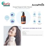 ArctaPHOS Orange Bergamot Body Cleanser & All Day Body Lotion Travel Set (40ml x 2pcs)