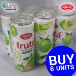 Karta Fruta Fruit Juice Drink (Guava and Apple) 320ml x 6 Cans