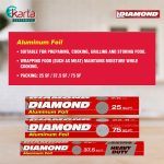 Diamond Aluminum Foil 25 SQ.FT. / 7.6m