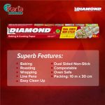 Diamond Baking & Cooking Paper (10 Meters)