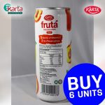 Karta Fruta Fruit Juice Drink (Peach) 320ml x 6 Cans (Clearance Sales – EXP: APR 2026)