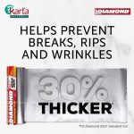 Diamond Aluminum Foil Heavy Duty 16 SQ FT/5.0m