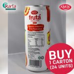 Karta Fruta Fruit Juice Drink (Peach) 320ml x 24 Cans (1 Carton) (Clearance Sales – EXP: APR 2026)