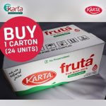 Karta Fruta Fruit Juice Drink (Guava and Apple) 320ml x 24 Cans (1 Carton)