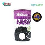 Earth Organic Black Sesame & Black Bean Powder 500g (From Australia)