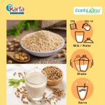 Earth Organic Soy Milk Powder (Hi Protein & Prebiotic Active) 750g (From Canada)