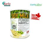 Earth Organic Soy Milk Powder (Hi Protein & Prebiotic Active) 750g (From Canada)