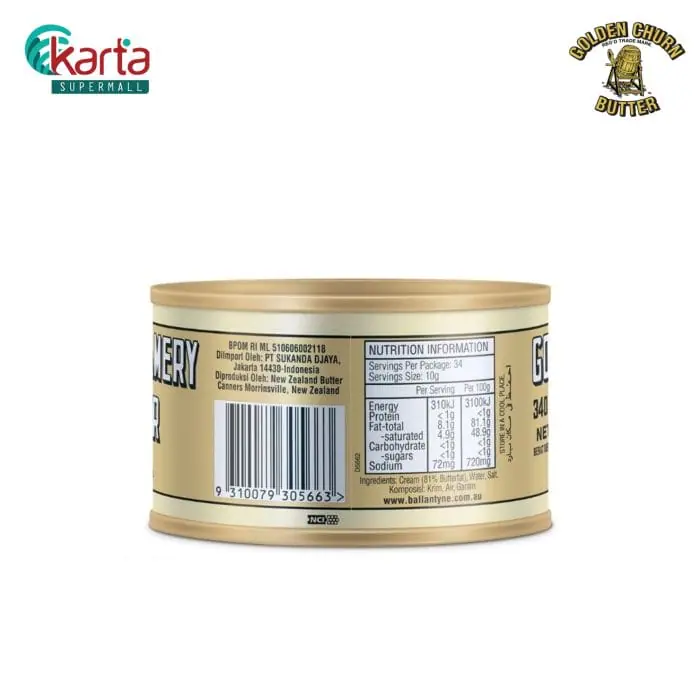 Golden Churn Canned Butter 340g - Karta Supermall