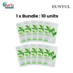 EUNYUL Natural Moisture Mask Pack 22ml- Green Tea X 10s Set
