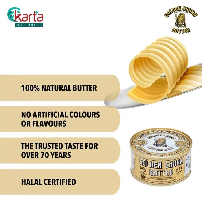 Golden Churn Canned Butter 340g - Karta Supermall
