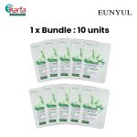 EUNYUL Natural Moisture Mask Pack 22ml - Cucumber X 10s Set