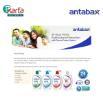 Antabax Hand Soap 400 ml -Sensitive