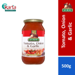 San Remo Pasta Sauce Tomato, Onion & Garlic 500g