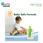 Bio-Home Baby Safe Floor Cleaner - Lemongrass & Green Tea (1.5L)