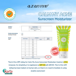 Azarine Calm My Acne Sunscreen Moisturiser SPF35 40g