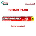 Diamond Aluminum Foil 25 SQ.FT. / 7.6m