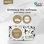 PASEO XOXO Facial Tissue Box  (120 sheets x 4 boxes)
